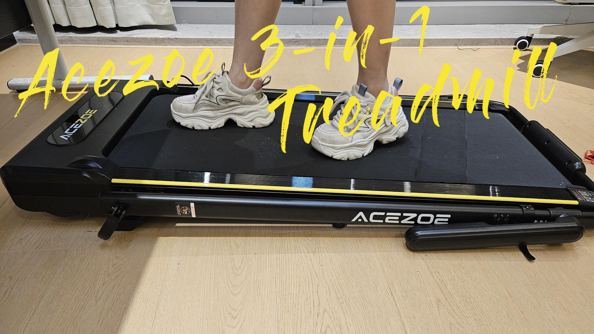 Amazon.com : Acezoe 3 in 1 Under Desk Treadmill with Incline